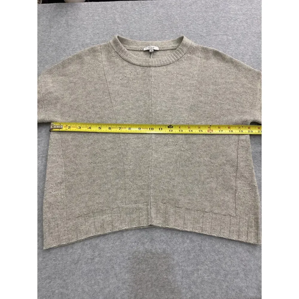 New Rails Joanna Heather Grey Sweater Cashmere/Wool blend size XS - Picture 6 of 13